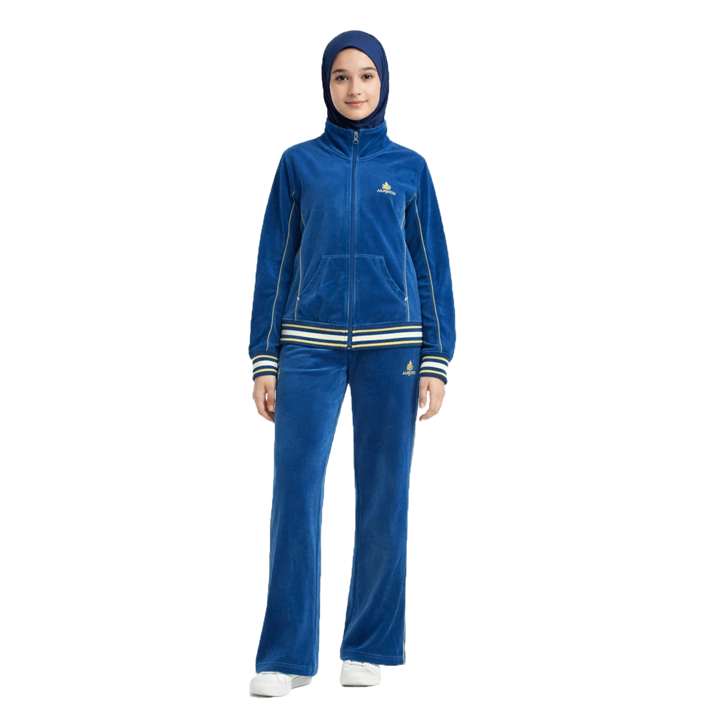 ست سویشرت و شلوار مخمل وارداتی زنانه  کد G0200